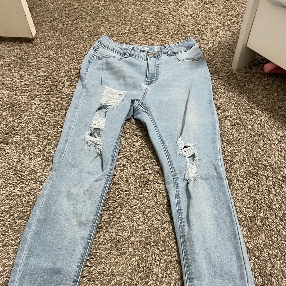High rise jeggings